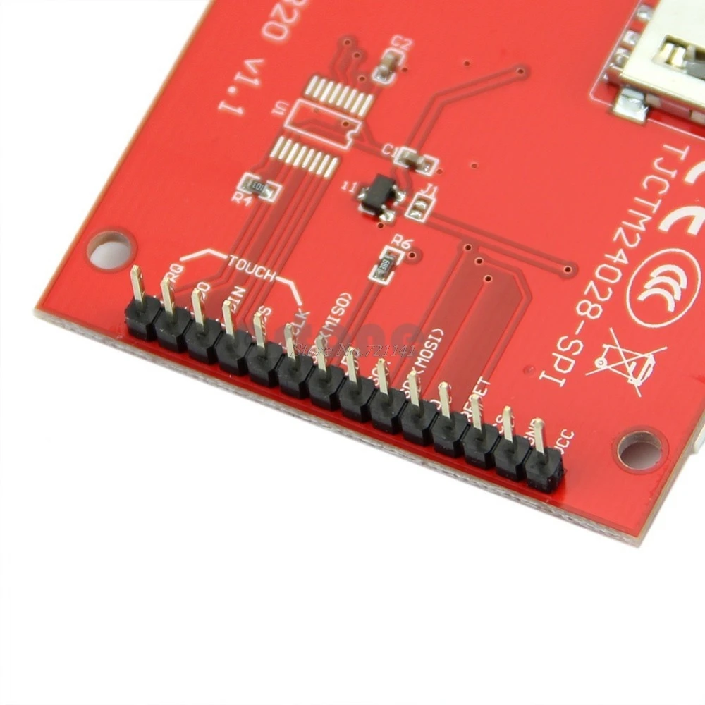 2," 240x320 SPI TFT lcd модуль последовательного порта+ PCB адаптер Micro SD ILI9341 5 V/3,3 V