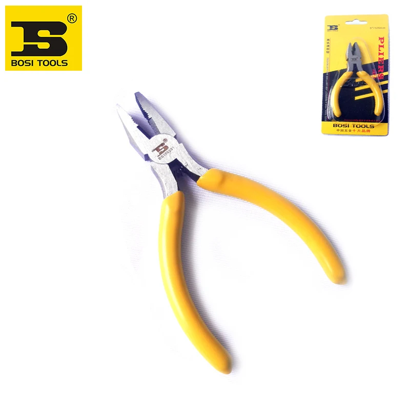 

wholesale price 5" mini combination electrical pliers BOSI Hand Tools BS190581