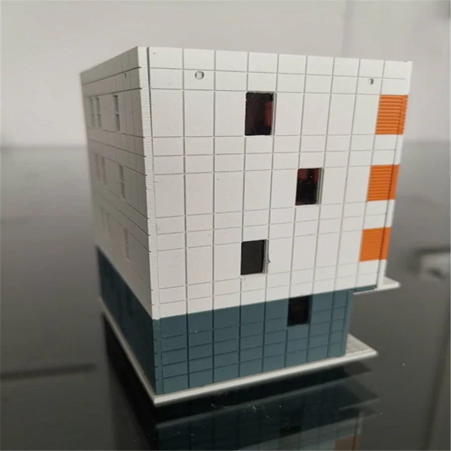 architecture model 150 scale building04