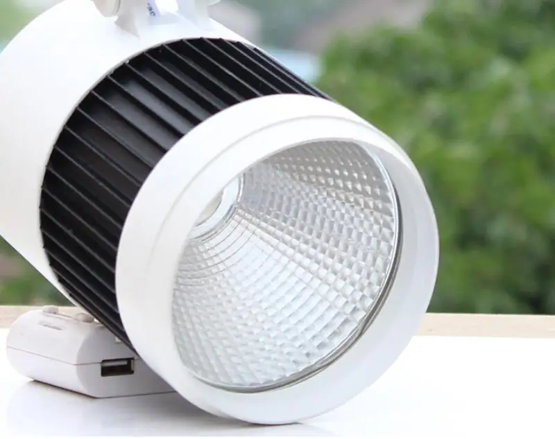 Lâmpada de Parede Levou Faixa Spot Light Holofotes Led Rastreamento Ac110v - 240 v Luz Noverty 30 w 40 50 Cob 14 Cheap Iluminação do percurso