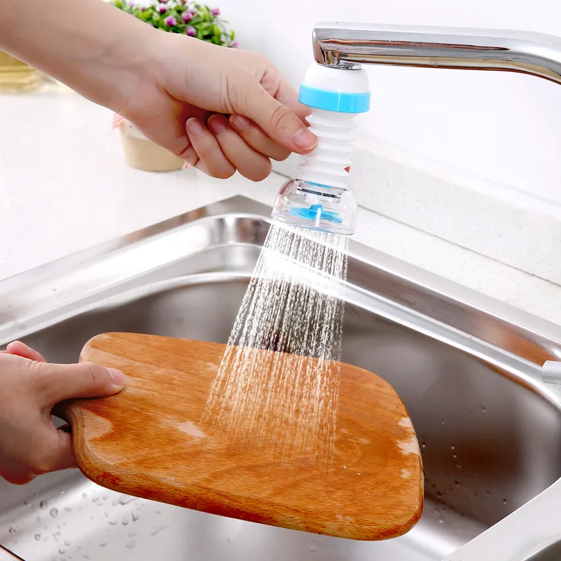 360 градусов Поворотный Кухня кран брызг воды Bubbler поворотная головка экономии воды коснитесь аэратор фильтр сопла разъем