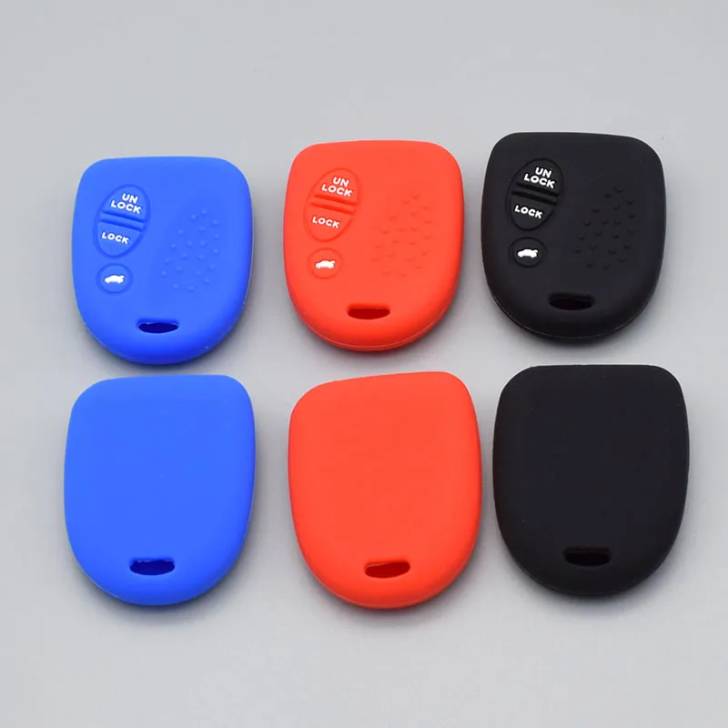 

10 units Silicone Car Remote Key Case Cover For Holden Commodore WH WK WL VS VT VX VY VZ 3 Button Remote protect Accessories