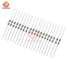 20 шт. 3,6x10 мм прямой контакт Быстрый плавкий предохранитель Стекло предохранитель с подводящего Провода 250 V 1A 1.5A 2A 3A 3.15A 4A 5A 6.3A 8A 10A Ампер предо...(China)