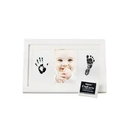 Creative DIY Baby Hand Foot Print Pictures Souvenirs Commemorate Kids Growing Memory Baby Shower Gift Display Wood Photo Frame Creative DIY Baby Hand Foot Print Pictures Souvenirs Commemorate Kids Growing Memory Baby Shower Gift Display Wood Photo Frame