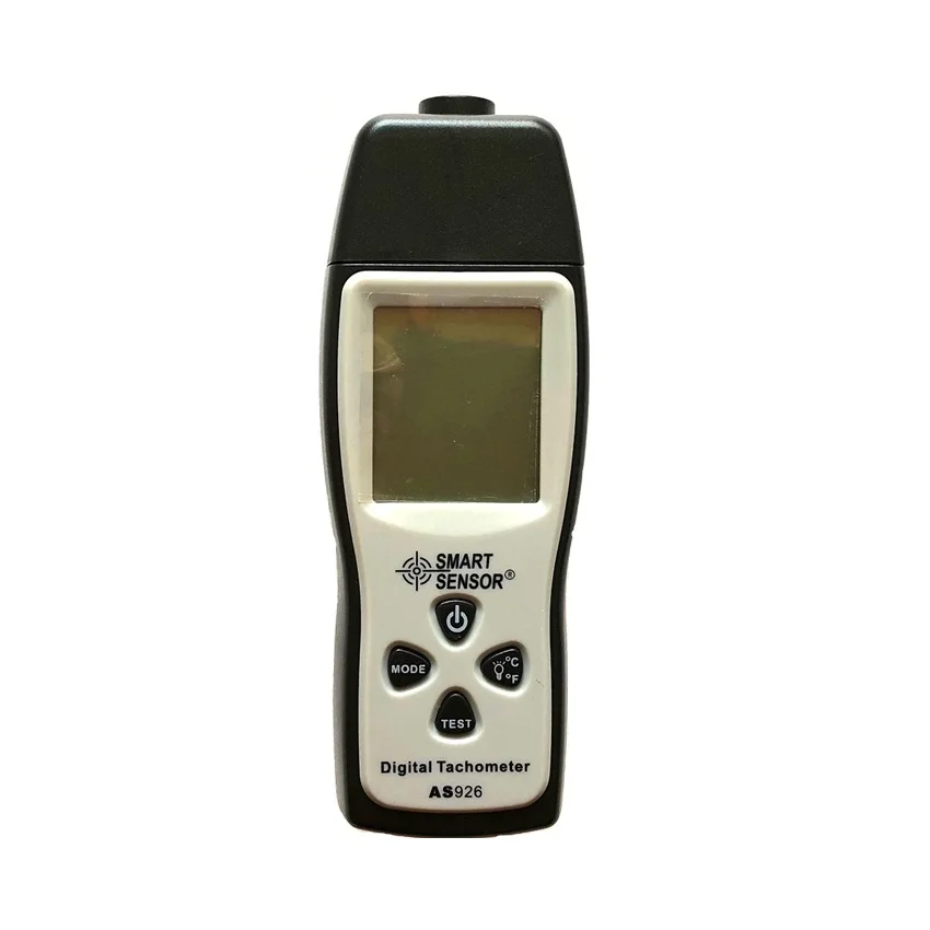 AS926 Digital Laser Tachometer 10030000 RPM LCD photoelectric