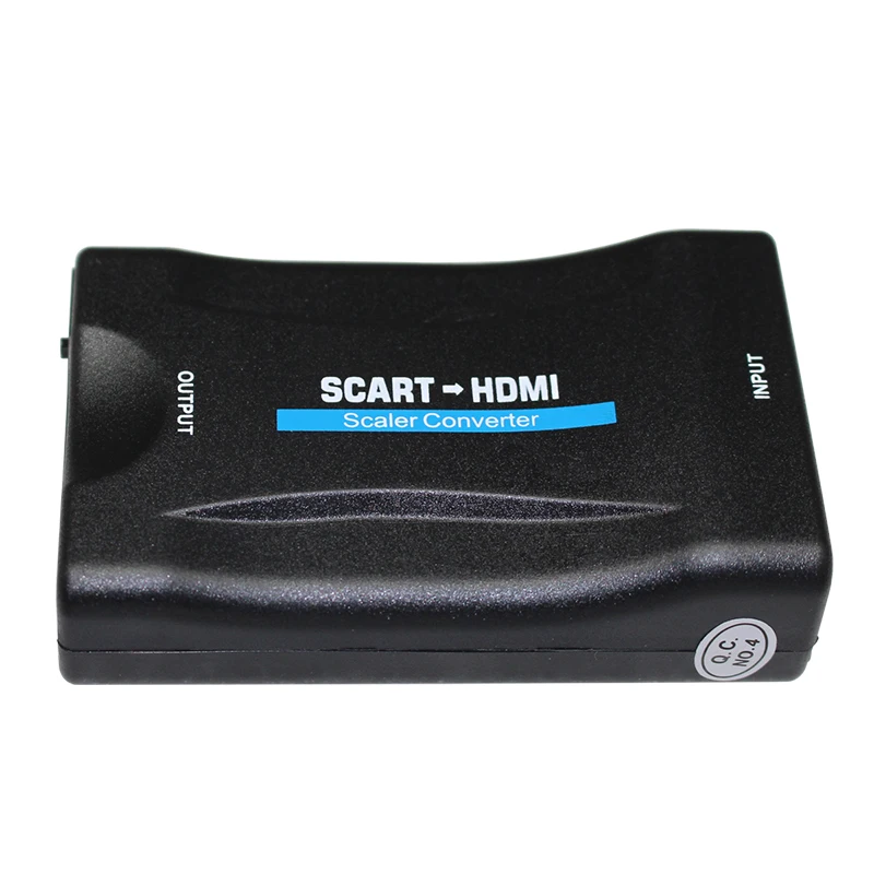 1080P SCART К HDMI видео аудио высококлассный конвертер адаптер для HD tv DVD для Sky Box STB Plug and Play