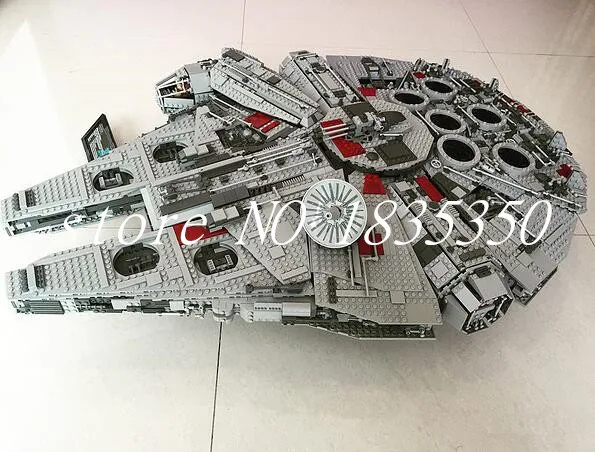 

LEPIN 05033 5265Pcs Star Wars Ultimate Collector's Millennium Falcon Model Building Kits Blocks Bricks Children Toys Gift 10179