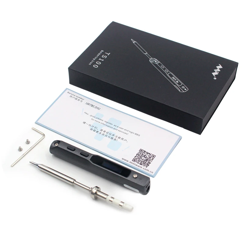 

Programmable Electric Solder Soldering Iron TS100 USB Mini Smart Adjustable Digital Soldering Station ARM MCU TS-100 65W