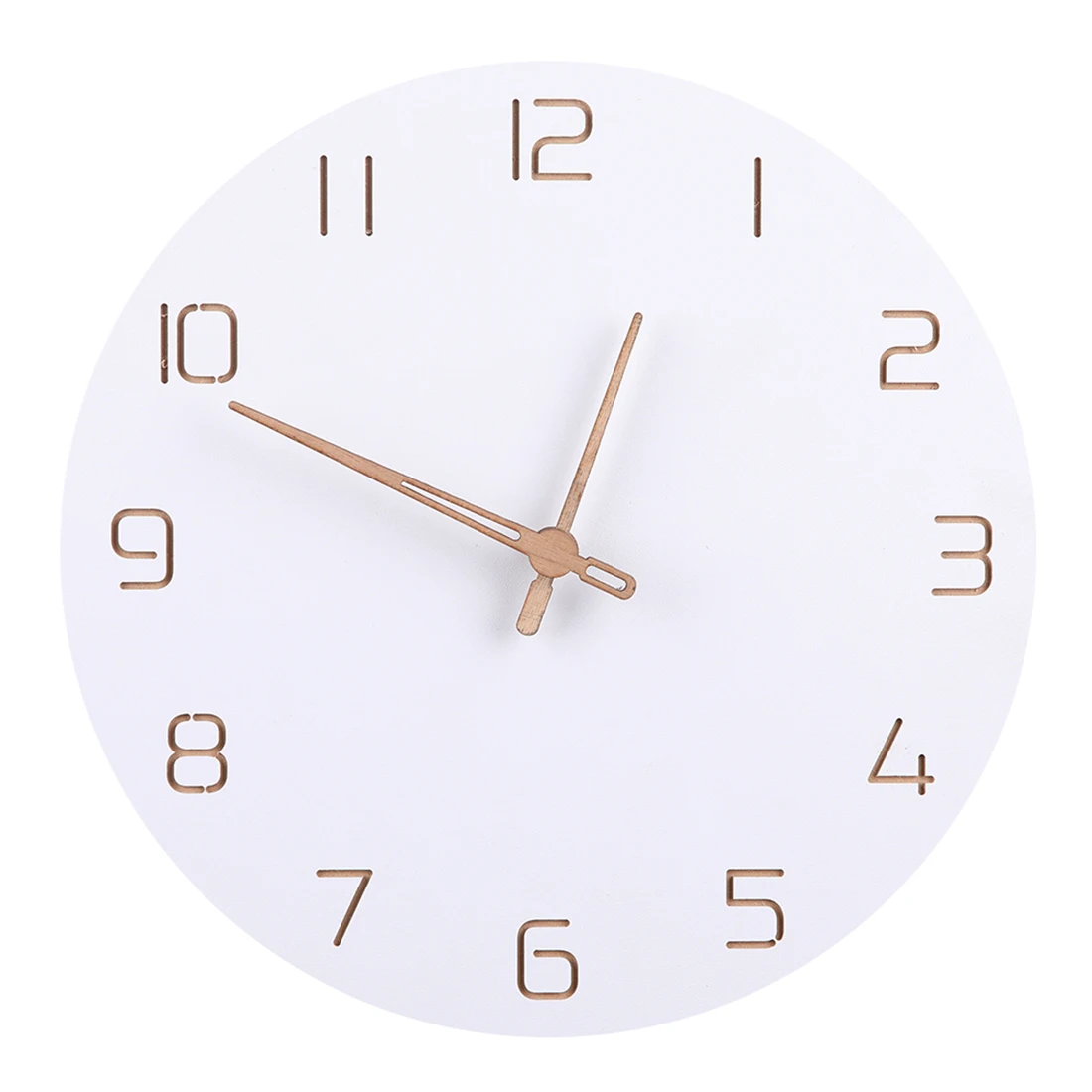 29 см в скандинавском стиле Модные Простые бесшумные настенные часы для домашнего декора чисто белые настенные часы кварцевые современный дизайн таймер - Цвет: type 4