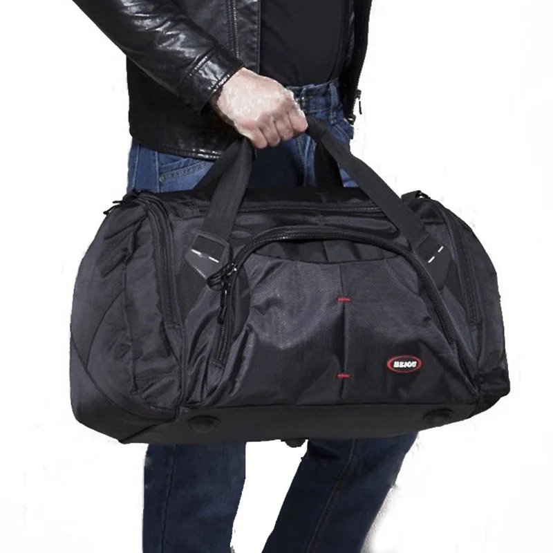45L дорожные сумки для путешествий, Мужская большая багажная сумка, сумка на плечо 1680D, нейлоновая водонепроницаемая ткань