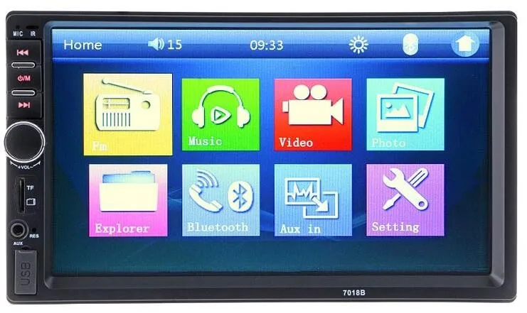 Perfect YUANMINGSHI 2 Din Car Radio Player 7