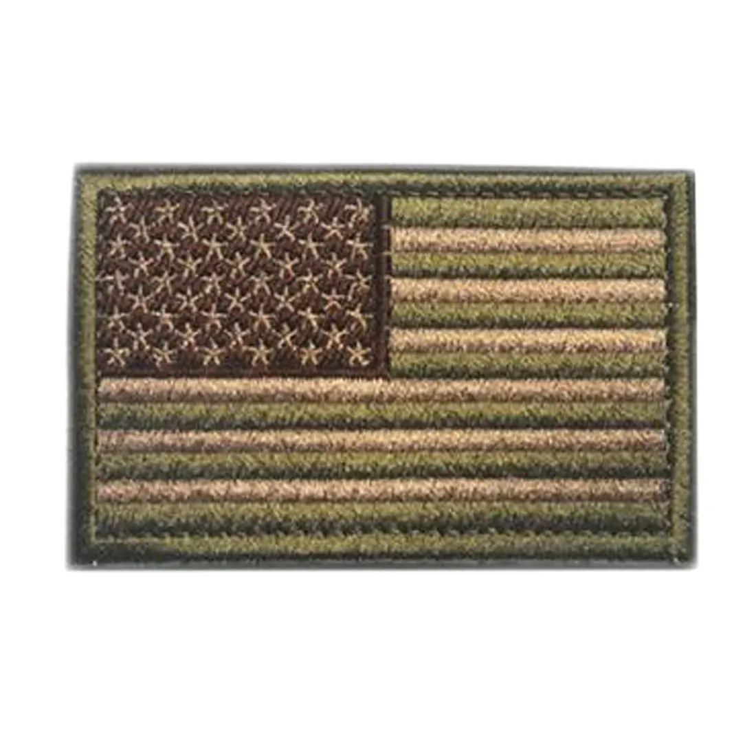Вышитая нить нашивка с американским флагом патриотическая Военная тактика США Нашивка приклеивается или пришивается к любой одежде - Цвет: 6