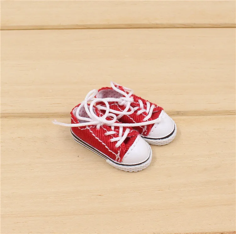 Blyth Doll ледяная обувь только для суставов тела кроссовки спортивная обувь 3 см - Цвет: red