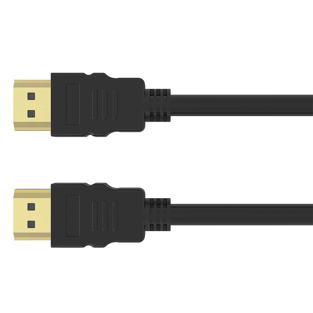 High Speed HDMI Cable with Ethernet  1.5m 3m 5m 10m Male-Male Gold - Supports 3D and Audio Return