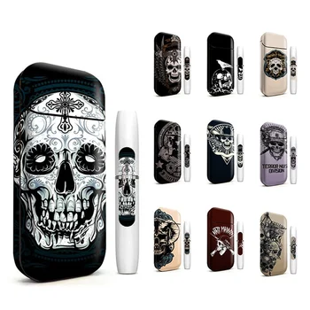 

Cool Design Skull Decal Sticker Sticker Skin Cover Sleeve Protective Sticker Hot Sale Suitable For IQOS 2.4 Plus