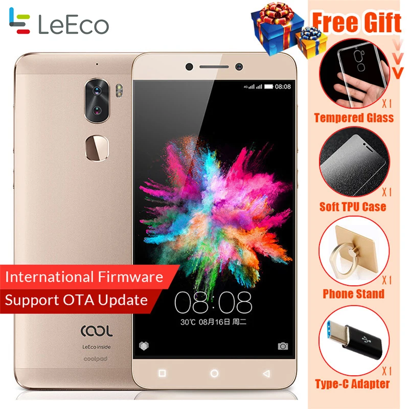 Цена за Оригинал letv coolpad прохладно 1 dual leeco cool1 snapdragon 652 мобильного телефона 3 ГБ ram 32 ГБ 5.5 "FHD 13MP Две Камеры Отпечатков Пальцев ID Цена за Оригинал letv coolpad прохладно 1 dual leeco cool1 snapdragon 652 мобильного телефона 3 ГБ ram 32 ГБ 5.5 "FHD 13MP Две Камеры Отпечатков Пальцев ID