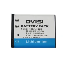 Batterie de caméra pour OLYMPUS 3.7V, 1,2 ah, Li 42B, Li42B, U700, U710, FE230, FE340, FE290, FE360, U1040, X915, VR320, VR330, FE5000