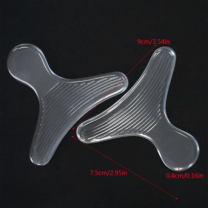 Прозрачный силиконовый невидимый гелевый обувные наклейки на пятке уход для ног: стельки