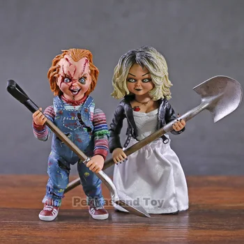 

NECA Bride Of Chucky Ultimate Chucky Tiffany Chucky Gets Lucky PVC Action Figure Collectible For Kids Toys Gifts Brinquedos