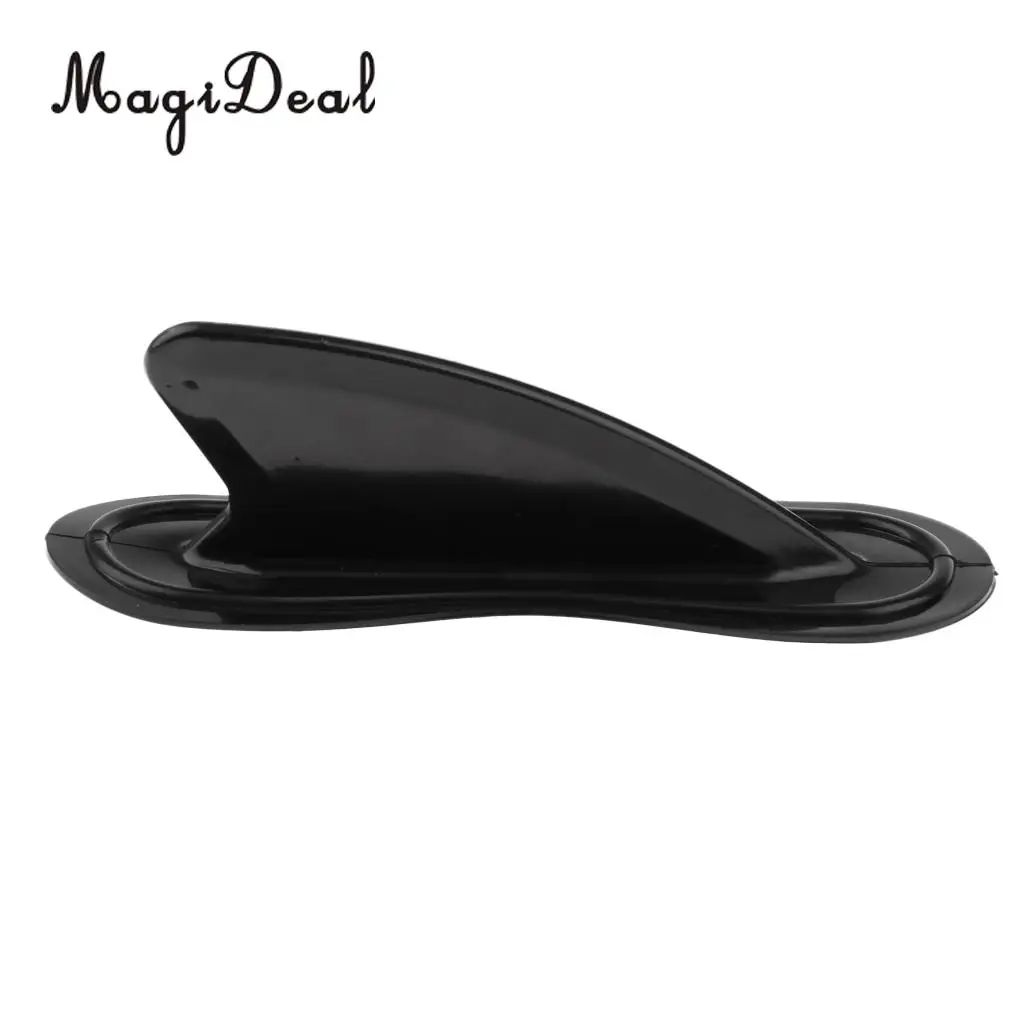 Black Rowing Boat Kayak Skeg Tracking Fin Integral Fin Mounting Points Replacement Watershed Board Canoe Dinghy Accessories
