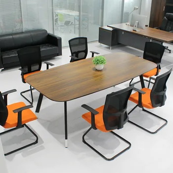 

Conference Table Office Furniture Commercial Furniture wood office tables office desk minimalist new 220*110*75cm/240*120*75cm