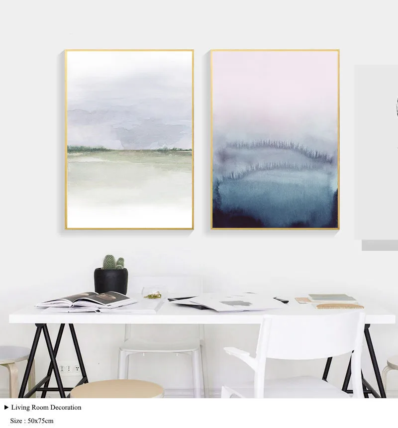 Heart-longing-Wall-Art-Prints-and-Posters-Nordic-Ins-Canvas-Painting-for-Living-Room-Decoration-Wall -   - 