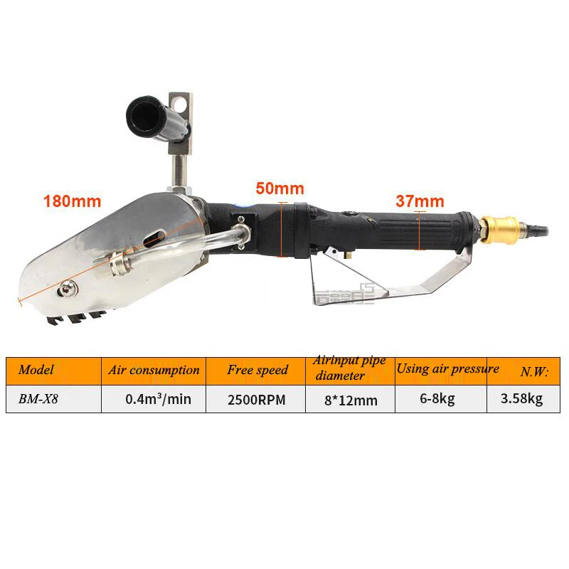 Пневматическая машина для зачистки гофрированного картона, коробка для варенья, машина для отходов, краевая машина, цепная BM-X8