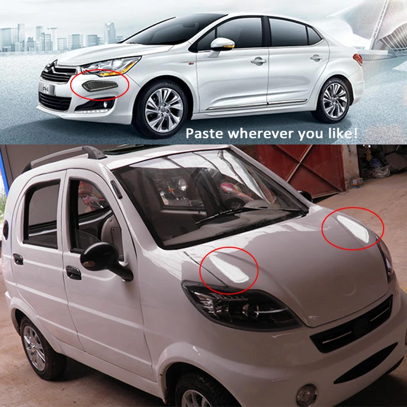 ZDPARTS автомобильный передний брызговик капот двигателя наклейка для отделки