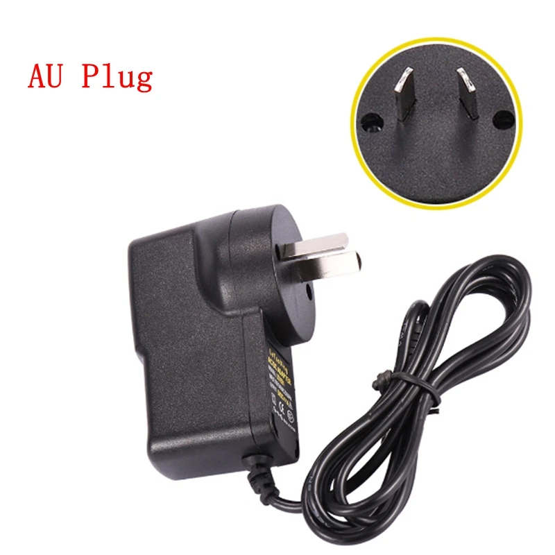AC DC12V адаптера переменного тока 1A US/EU/AU/UK Питание для Светодиодные ленты светильник трубчатая балка лампа 100-240 В переменного тока DC/DC 12 V 5,5 мм x 2,1 мм(2,5 мм