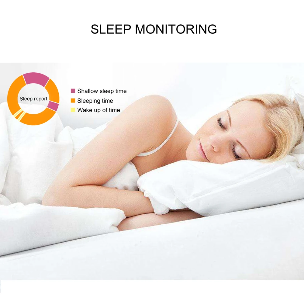 TREZER C1P Fitness Bracelet Heart Rate Monitor Color Screen Blood Pressure Measurement Smart Wristband for IOS Android Phone (10)