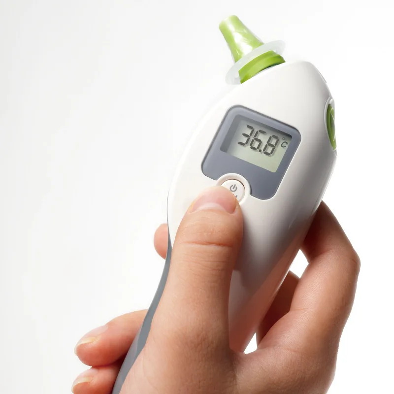 YUWELL Bady, инфракрасный термометр для взрослых с памятью, медицинский цифровой монитор температуры тела, измеритель температуры, сигнализация, семейный уход