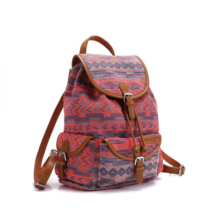  BOHO Gypsy Backpack Women Bohemian mochila Travel Backpack Ethnic Hippie Mummy Diaper Bag Girls School Bag (3)
