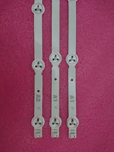 (New kit)3pcs(2*A1*7LEDs 1*A2*8LEDs) 630mm LED backlight strip for TX-L32B6B 6916L-1295A 6916L-1296A 1105A 1106A