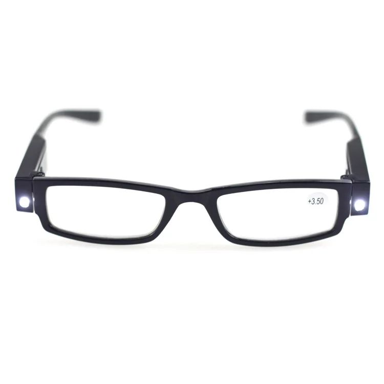 Модные очки для чтения для Parnent мульти прочный светодиодный Очки для чтения очки зрелище диоптрическая Лупа светильник для ночного