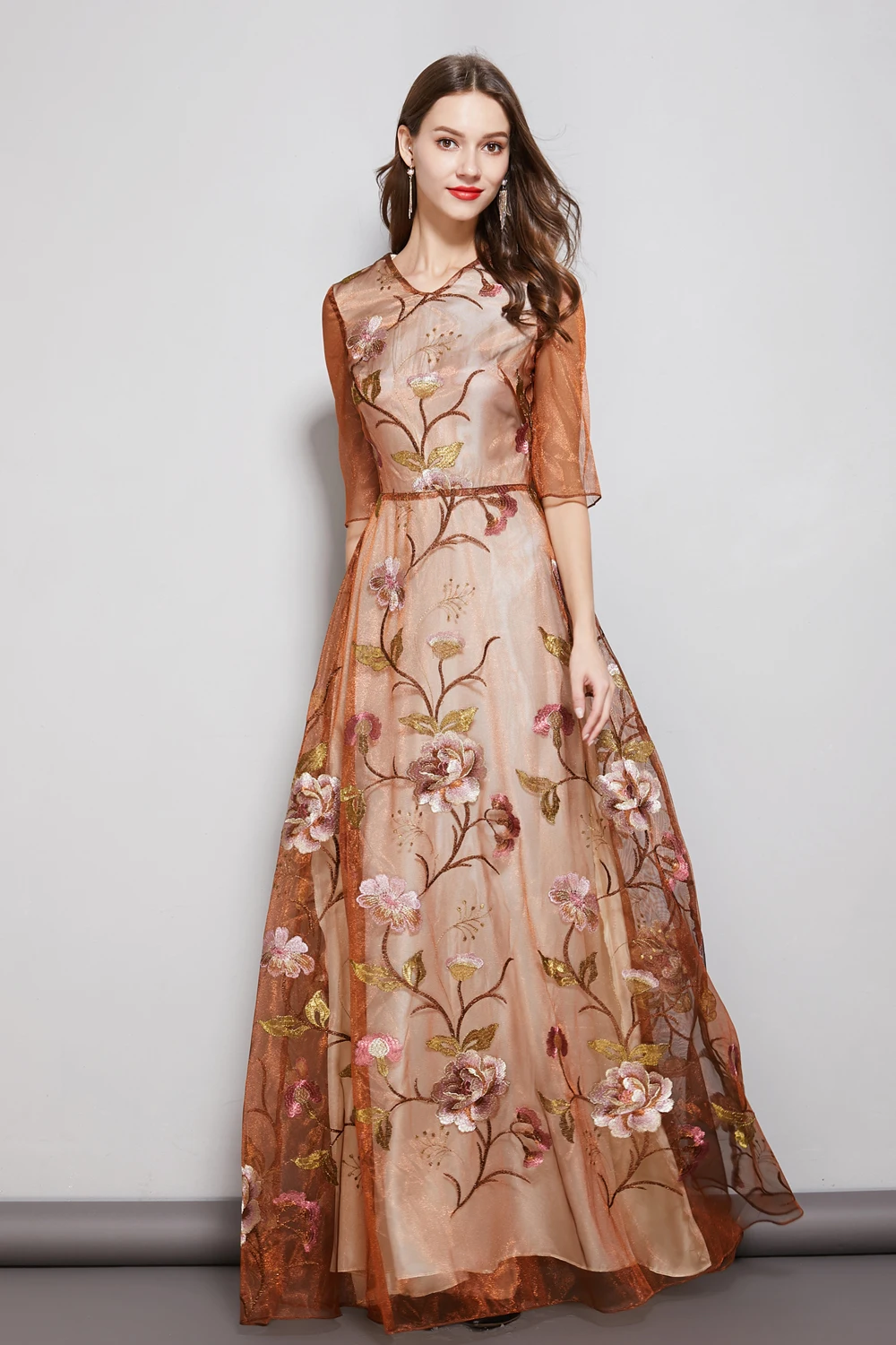 Long organza dress Clearance