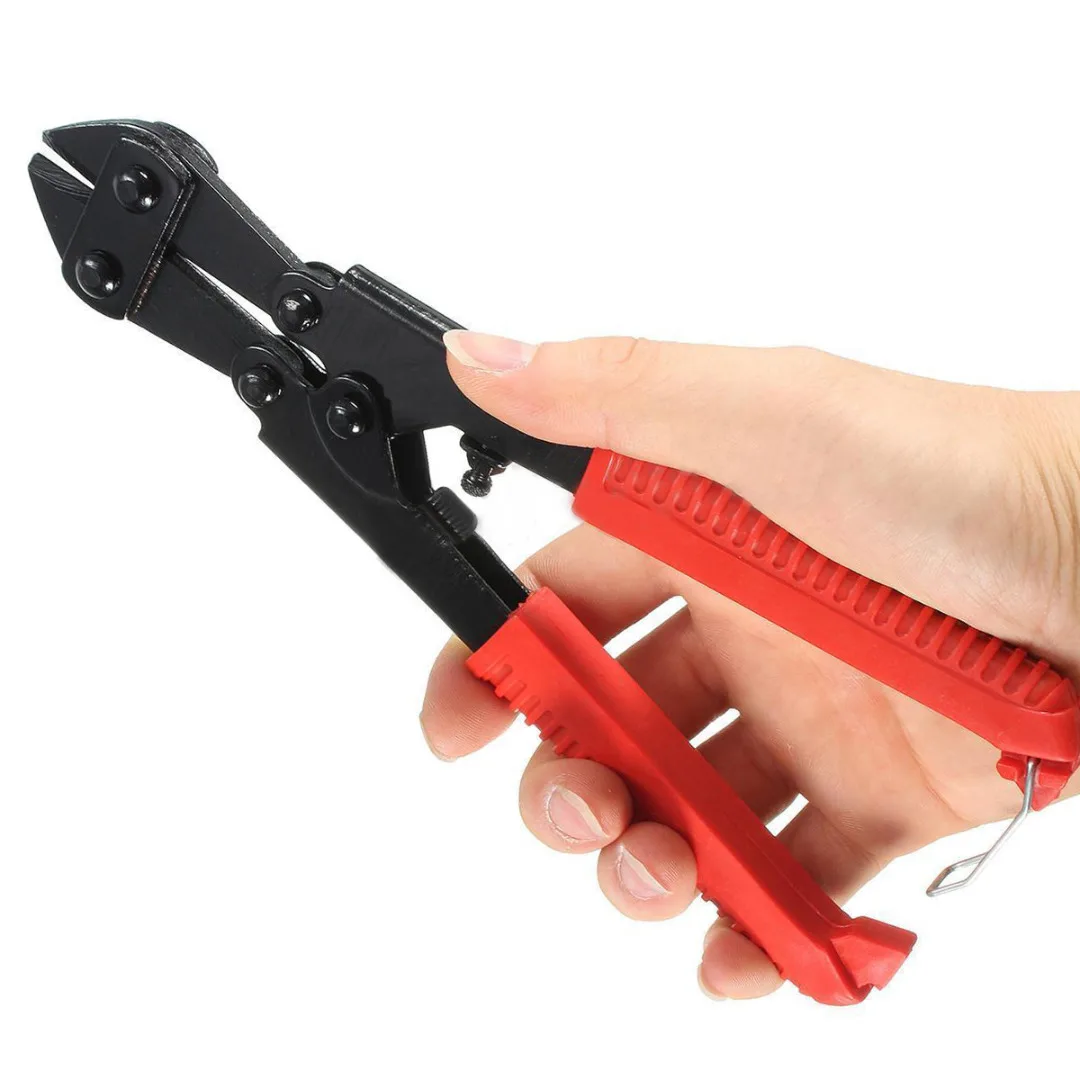 DWZ  8inch Mini Bolt Cutter Croppers Crops Steel Cable Chain Padlock Pliers Tool