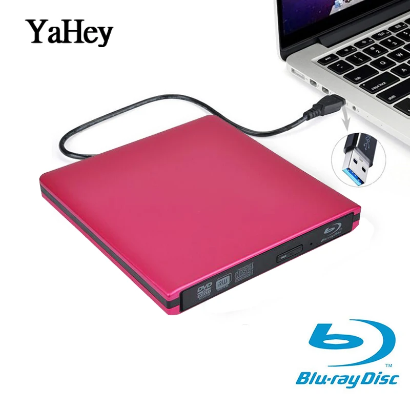 2019 USB 3.0 Blu ray Drive Computer External DVD Drive BD ROM Bluray