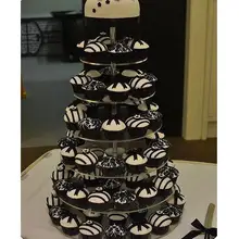 7 ярусов акриловая подставка для торта/на заказ подставка для кексов для свадебной вечеринки акриловая подставка для кексов