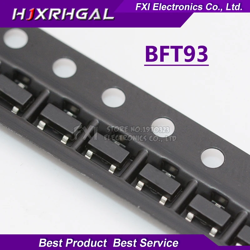 20PCS BFT93 PNP 12V 5GHZ SOT-23 RF Bipolar Small Signal Transistor New Original