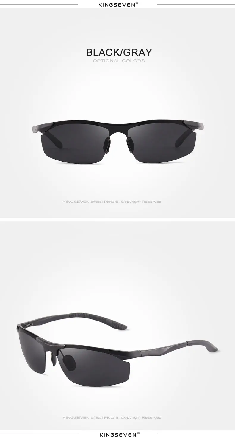 Kingseven, модные поляризационные солнцезащитные очки, мужские,, фирменный дизайн, солнцезащитные очки, мужские, wo, Полароид, Gafas De Sol, винтажные очки
