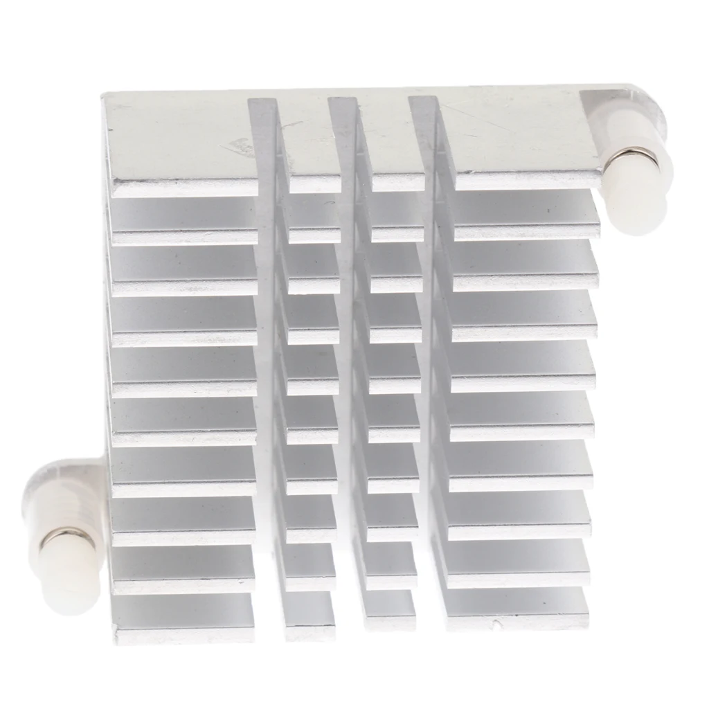 Aluminium Heat Sink North South Bridge Electronic Radiator 40*38*19mm Silver