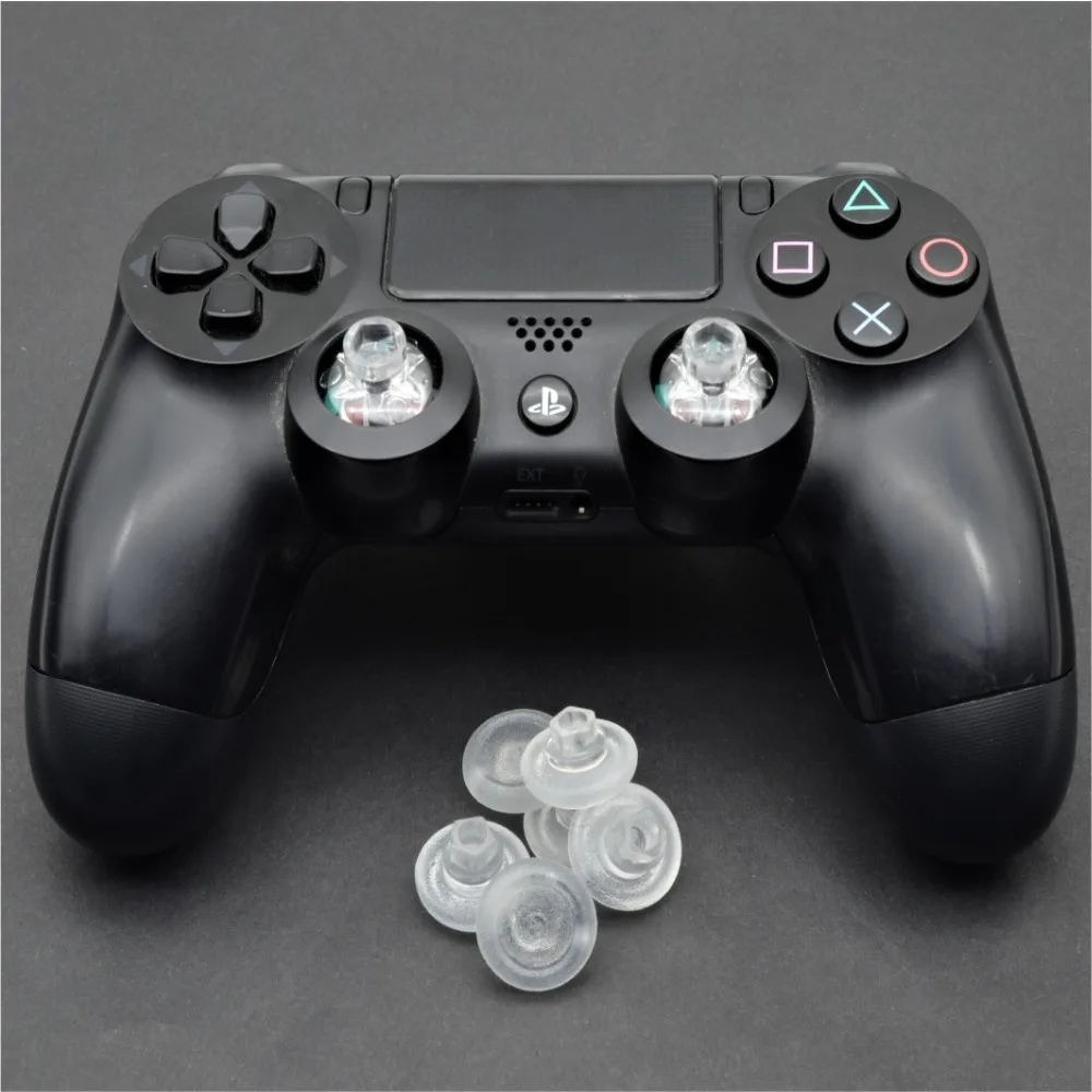 8 шт./лот, съемные силиконовые аналоговые колпачки для джойстика для sony Playstation 4/PS4 Slim/Xbox One, чехол для геймпада