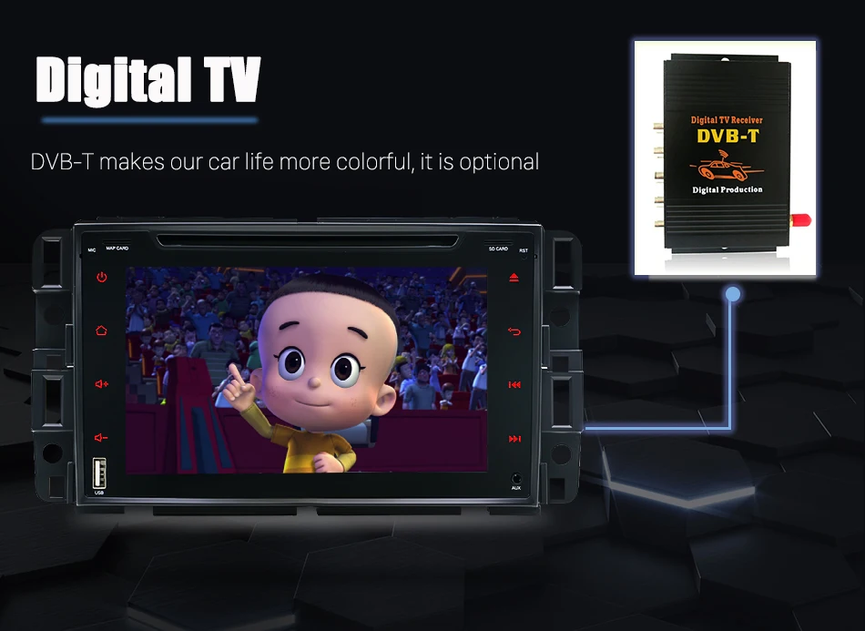 Cheap Eunavi Car DVD GPS 2G+32G Navi For Chevrolet/Silverado/Tahoe/Monte GMC Yukon/Denali/Acadia 2 Din Car Radio Stereo BT WIFI 8 Core 17