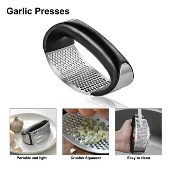 

Stainless steel kitchen accessories Manual garlic crusher garlic crusher ginger press garlic crusher Kitchen Gardgets