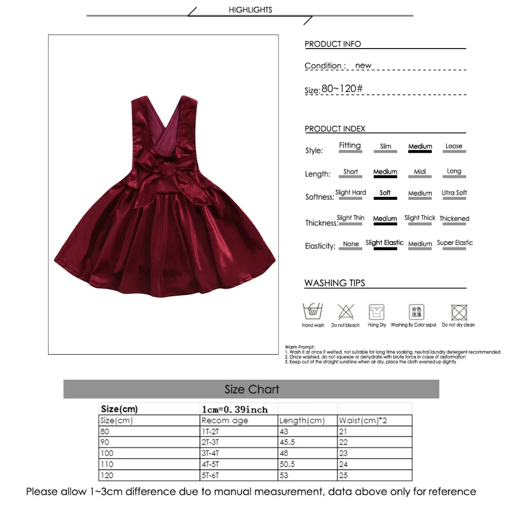 Милое летнее платье для маленьких девочек; Новинка года; шелковое бархатное платье без рукавов для маленьких девочек; сарафан на подтяжках для девочек; одежда