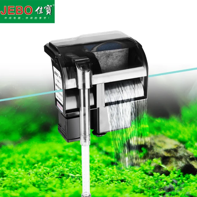 JEBO Aquarium Filter External Hang Up Filter Water Pumps Waterfall