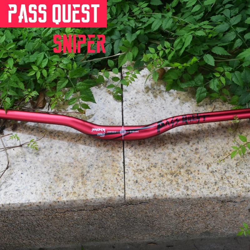 PASS QUEST SNIPER, руль для горного велосипеда 720 мм/780 мм* 20 мм, руль для горного велосипеда, руль для велосипеда, аксессуары