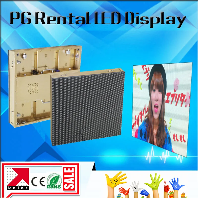 

TEEHO P6 SMD Outdoor RGB full color video and image led display screen 576*576mm waterproof outdoor P6 led cabinet video wall