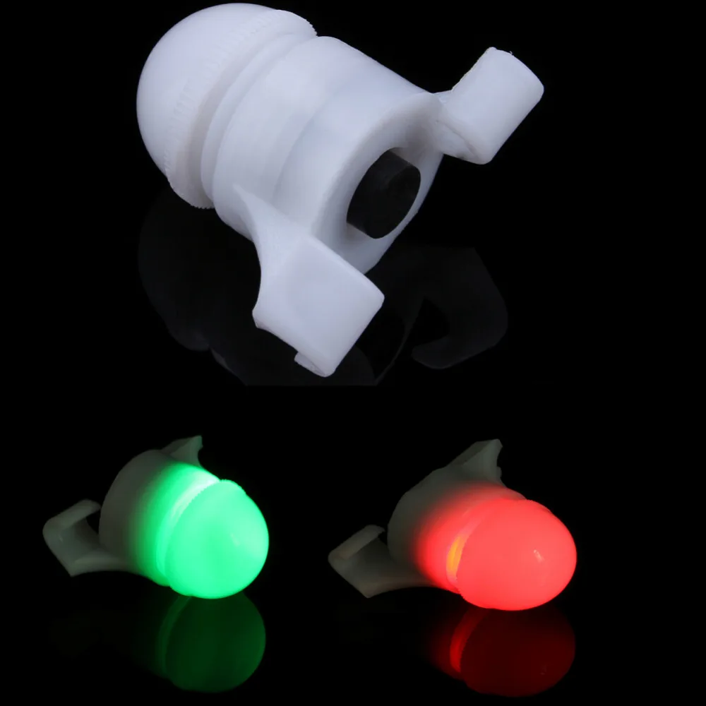 

2 in 1 LED Night Fishing Rod on Tip Clip Fish Strike Bite Alert Alarm Warn Light Mini Portable Fishing Accessories
