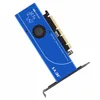 JEYI Blue knights SK19 m. 2 for NVME for NGFF SATA 110mm PCIE3.0 Double Disk Extension Adapter Card Pcie3.0 Gen3 Support 110mm ► Photo 2/6
